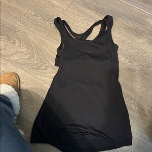lululemon athletica Black Tank Top